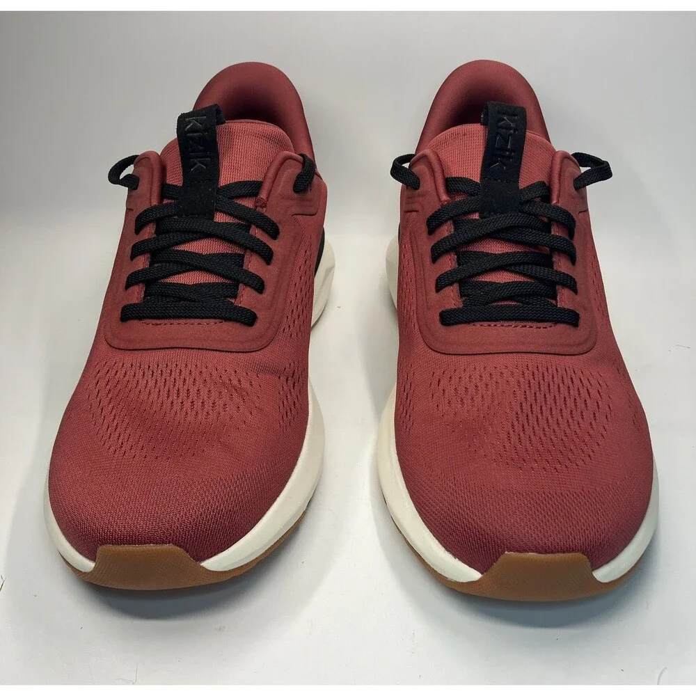 Kizik Mens Athens 2 Red Hands Free Sneakers Athletic Running Shoes Size 11.5